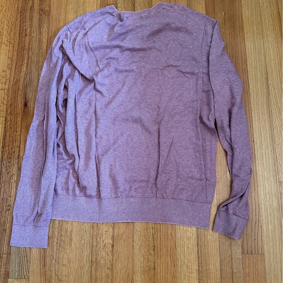 Bonobos Sweater Mens XL Pink Cotton/Viscose   Crewneck Soft Striped Casual(A1 - Picture 1 of 15